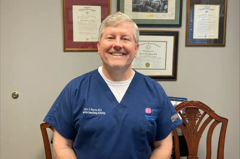 Headshot of Dr. John F. Payne, Director of Third-Party Reproduction at PREG