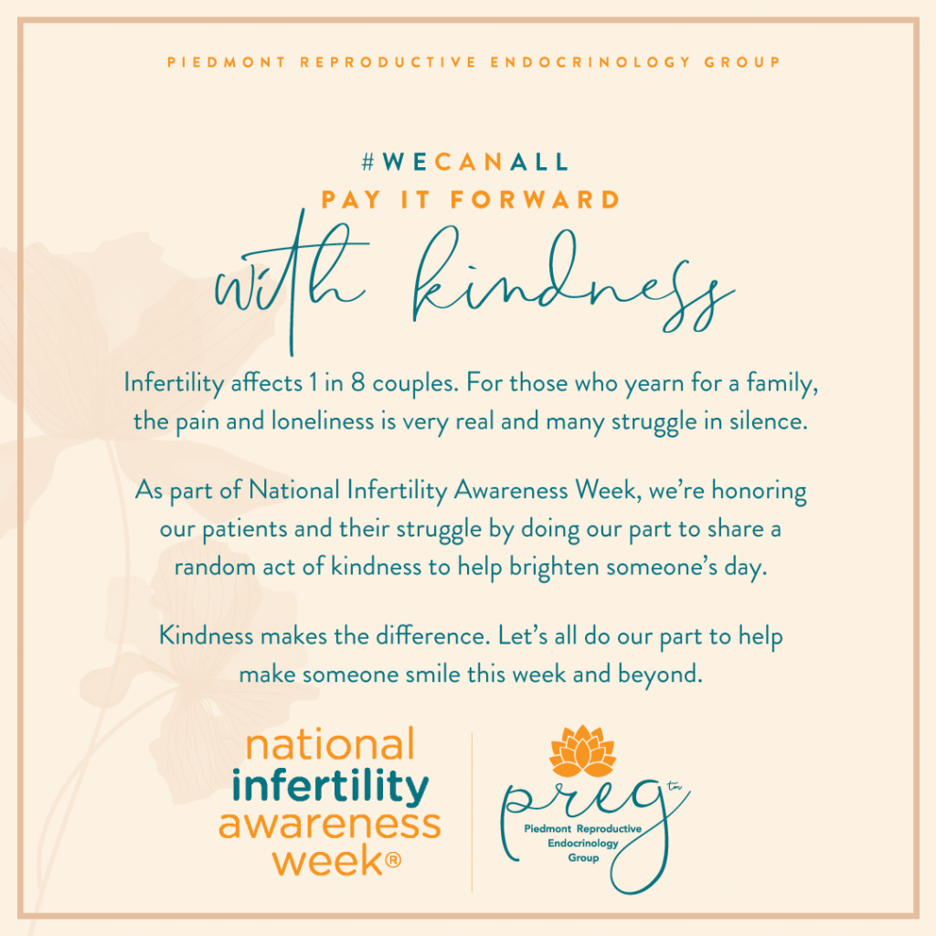 National Infertility Awareness Week Piedmont Reproductive