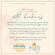 PREG is Paying it Forward During National Infertility Awareness Week